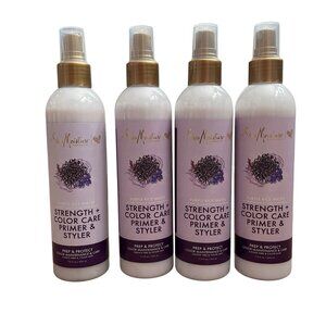 4X Shea Moisture Purple Rice Water Strength + Color Care Primer & Styler 7.5 oz